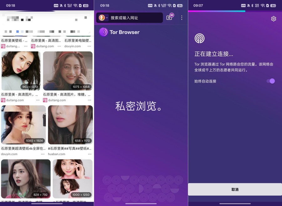 Tor浏览器15.0.14真正的私密浏览器隐藏真实IP
